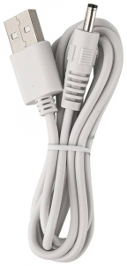 Зарядний кабель для зубних щіток та іригаторів Pecham, білий
