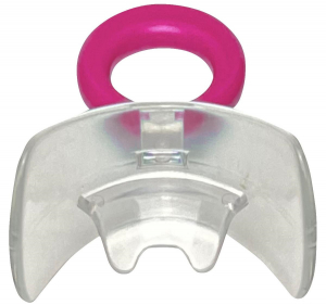 Вестибулярная пластинка Dr.Hinz MUPPY Bite Cap OS/C1 (жесткая, оранжевое кольцо, с козырьком, от 3 до 6 лет) Ref.93101