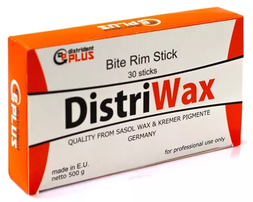 Прикусні воскові балки Distrident Plus DistriWax Bite Rim Stick (500 г)