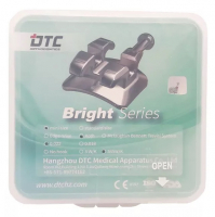 Брекеты DTC Roth mini Bright 0,22 с крючками B22-24 (20 шт верх + низ)