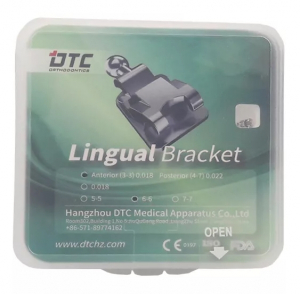 Брекети DTC Lingual L73-16 лінгвальні (20 шт + замки 4 шт верх + низ)