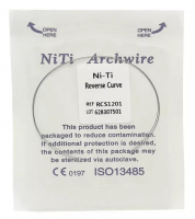 Дуга Niti DTC реверсионная N341-12L (0,012 нижняя челюсть, 2 шт)