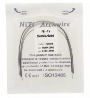 Дуга Niti DTC термоактивируемая овальная N221-18U (0,018 верхняя челюсть, 5 шт)