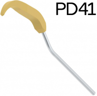 Насадка пьезоскалера DTE PD41, вставка для очистки имплантов, материал PEEK