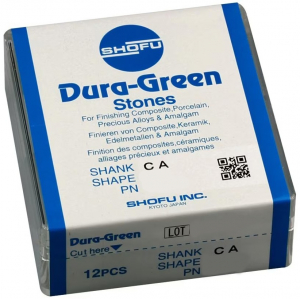 Dura-Green CA (Shofu) Карборундовые камни с керамической связкой