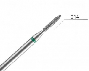 Бор прямой DLX 130.534.014 (цилиндрический, острый)