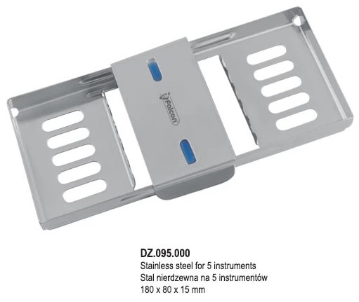 Лоток для автоклава Falcon DZ.095.000 (сталь, 185х140х15 мм)