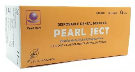 Голка карпульна Pearl Dent Ject (100 шт) Євростандарт