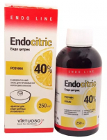 Эндо цитрик (VIRTUOSO) Эндодонтическая жидкость 40%, 250 мл + шприц