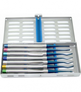 Люксатор набір UNICORN Medical Instruments PDL Luxators kit (набір 7 предметів)