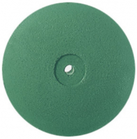Диск для пластмас Edenta BR03UM, зелений, для фінішного полірування (d-220 мм, L-3 мм)