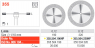 Диск алмазный Edenta на дискодержателе 355.504.220 (L - 0,12 мм)