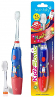 Электрическая зубная щетка Brush-baby KidzSonic, Ракета (3+)
