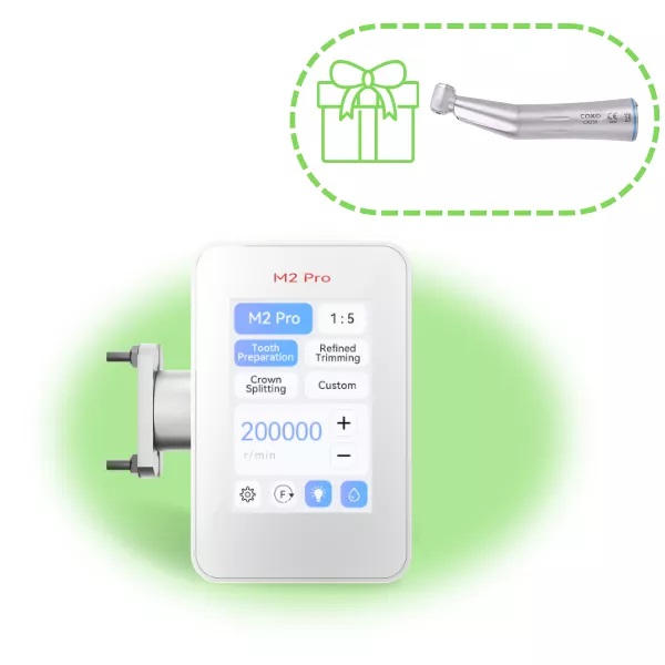 Электромотор M2-Pro + Наконечник угловой COXO CX235 C-1C 1:1 LED