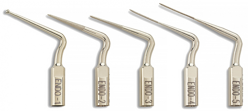 Эндодонтические насадки Dentsply Proultra Endo Tips Zirconium (резьба – EMS, ассорти, 5 шт)