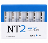 Никель-титановые файлы Poldent Endostar NT2 NiTi Two Rotary System (25 мм)