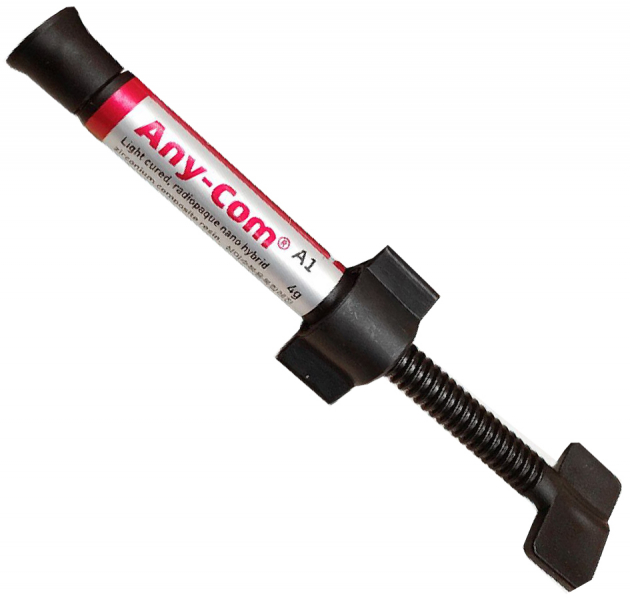 Ені-ком (Any-Com refill, MEDICLUS) фотополімерний нано-гібридний композит для реставрації, 4 г