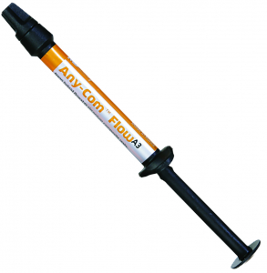 Ені-ком флоу, шприц 4 г (Any-Com Flow, MEDICLUS) Фотополімерний наногібридний композит