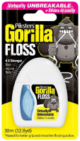Зубная нить Piksters GORILLA WAXED FLOSS с воском, 30 м (EPLDFC016/180)