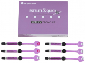 Estelite Sigma Quick Promo Kit (Tokuyama) Пломбувальні матеріали, 6 шприців