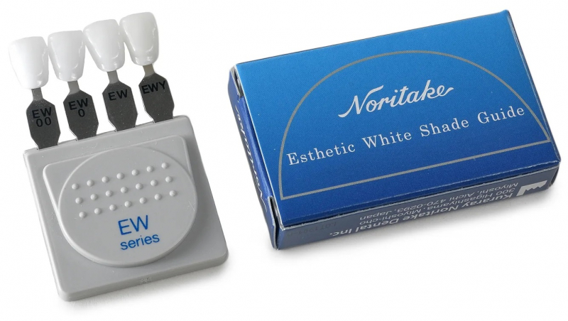 Esthetic White Shade Guide CZR (Kuraray Noritake) Шкала супер-белых оттенков