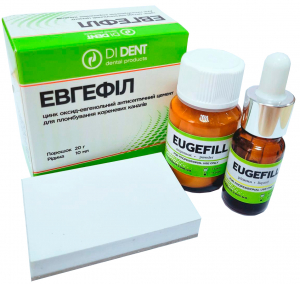Eugefill (Евгефіл) DiDent, Цинк оксид-евгенольний антисептичний цемент