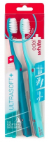 Набор ультрамягких зубных щеток-флос Edel+White с щетиной Konex
