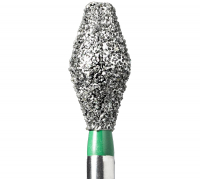 EX-12C (Mani) Алмазний бор, оклюзійний, ISO 039/035, зелений