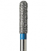 EX-15 (Mani) Алмазный бор, фиссурный с закругленным концом, ISO141/021, синий