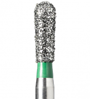 EX-20C (Mani) Алмазний бор, подовжений грушоподібний, ISO 237/019, зелений