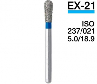EX-21 (Mani) Алмазний бор, подовжений грушоподібний, ISO 237/021