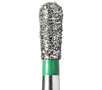 EX-21C (Mani) Алмазний бор, подовжений грушоподібний, ISO 237/022, зелений