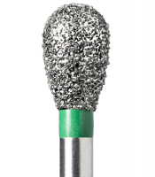 EX-26C (Mani) Алмазний бор, грушоподібний, ISO 237/034, зелений