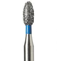 EX-39 (Mani) Алмазный бор, сливка, ISO 277/028, синий