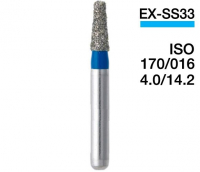EX-SS33 (Mani) Алмазний бор, усічений конус, ISO 170/016