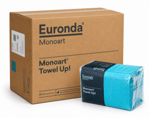 Monoart Towel UP, 500 шт (Euronda) Тришарові стоматологічні серветки для пацієнта