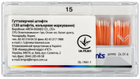 Гуттаперчевые штифты, конусность 02 (Meta Biomed) 120 шт