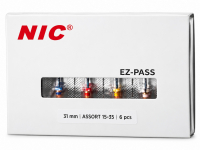 EZ-PASS 15-35, 31 мм, ассорти (NIC) Машинные файлы, 6 шт