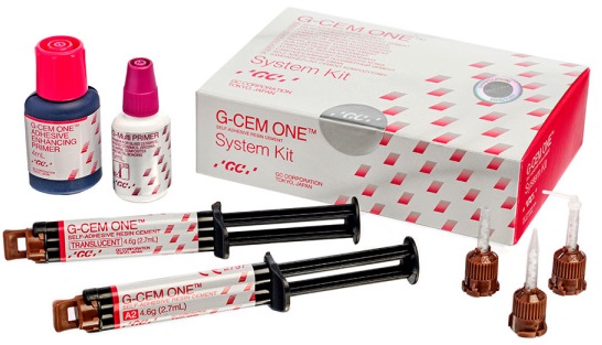 G-CEM ONE System Kit (GC) Композитний самоадгезивний фіксаційний цемент подвійного затвердіння