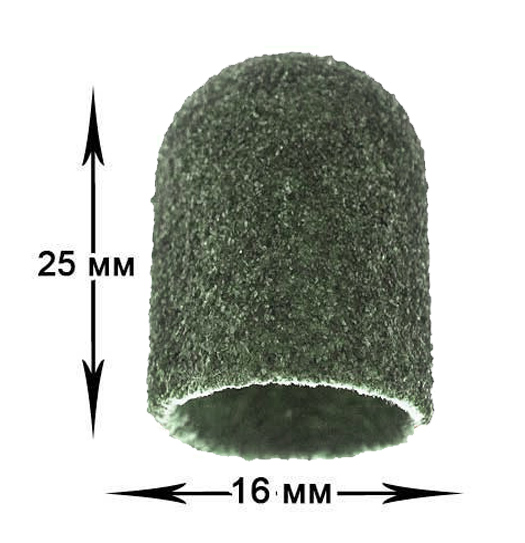 Ковпачок шліфувальний OEM зелений, 16 мм