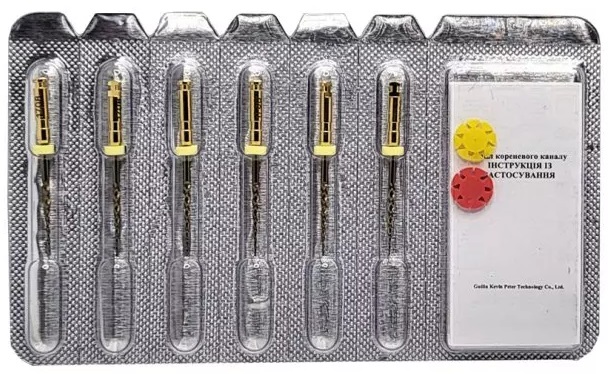 Файли DM-F1, NiTi, KP-1708-19 (08/17) 19 мм (Kevin Peter)