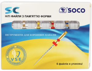 Файли SOCO SC (31 мм, 6 шт)