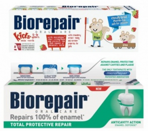 Набор Biorepair Комплекс Family (Веселый мишонок, 50 мл + Абсолютная защита и восстановление, 75 мл)