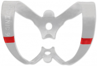 FIESTA Color Coded Matte Finish Winged Clamp, №9, с крыльями (HYGENIC Coltene) Цветокодированные кламмеры, 1 шт (H09962)