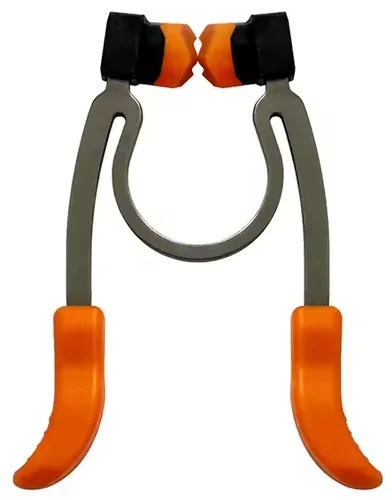 Фиксатор никель-титановый Dentpark R5, 2.0 с силиконовым покрытием контактной области для матриц типа M4 Medium, для моляров, средний оранжевый (DMB0497)