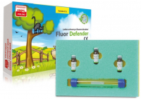 Fluor Defender Mini (Cerkamed) Защитный лак с фтором для детей, 3х1 мл