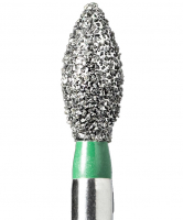 FO-100С (Mani) Алмазний бор, сливка, зелений, ISO 257/024