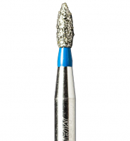 FO-31 (Mani) Алмазный бор, сливка, синий, ISO 257/013