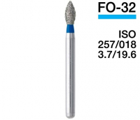 FO-32 (Mani) Алмазный бор, сливка, ISO 257/018
