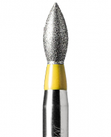 FO-32EF (Mani) Алмазний бор, сливка, жовтий, ISO 257/016